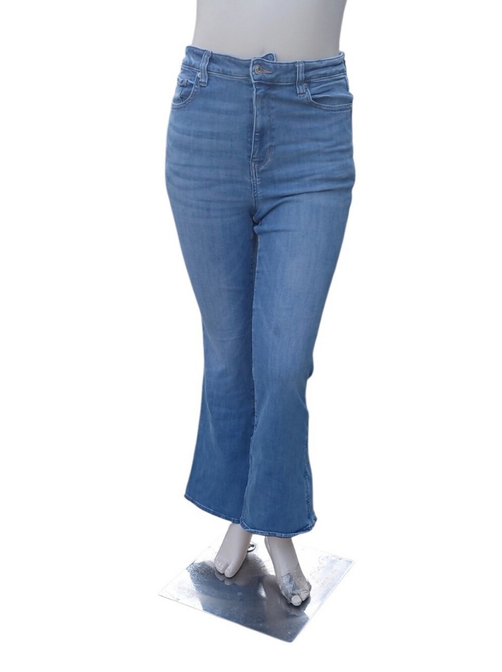 91726B American Eagle Flare Jeans Size 14R W31" 29" Inseam 12" Rise